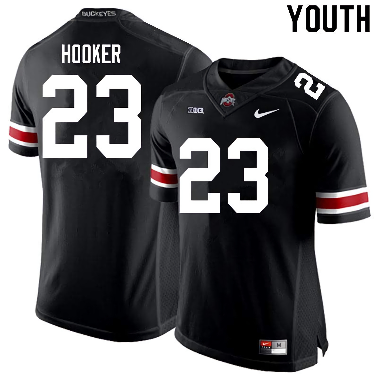 Marcus Hooker Ohio State Buckeyes Youth NCAA #23 Nike Black College Stitched Football Jersey CYI8656NQ